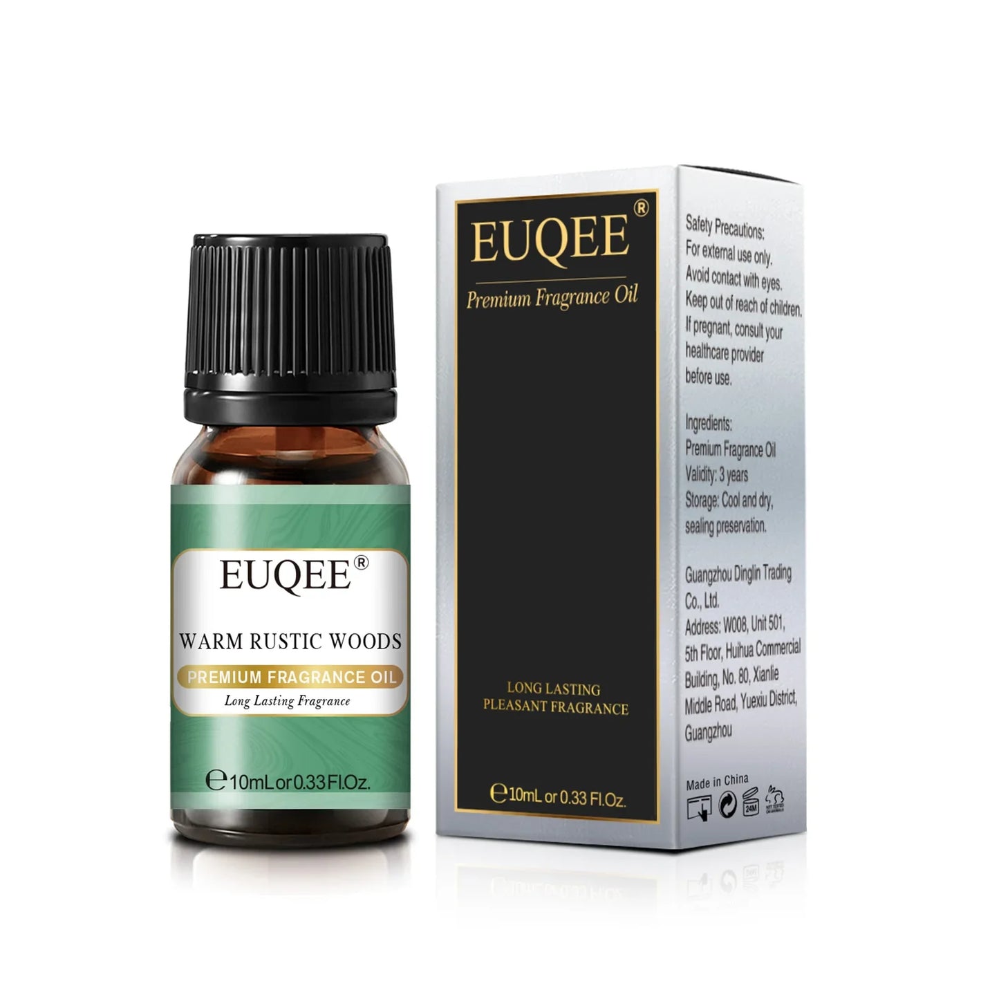 EUQEE 10ml Fragrance Oil – Reed Diffuser, Candle & Aromatherapy