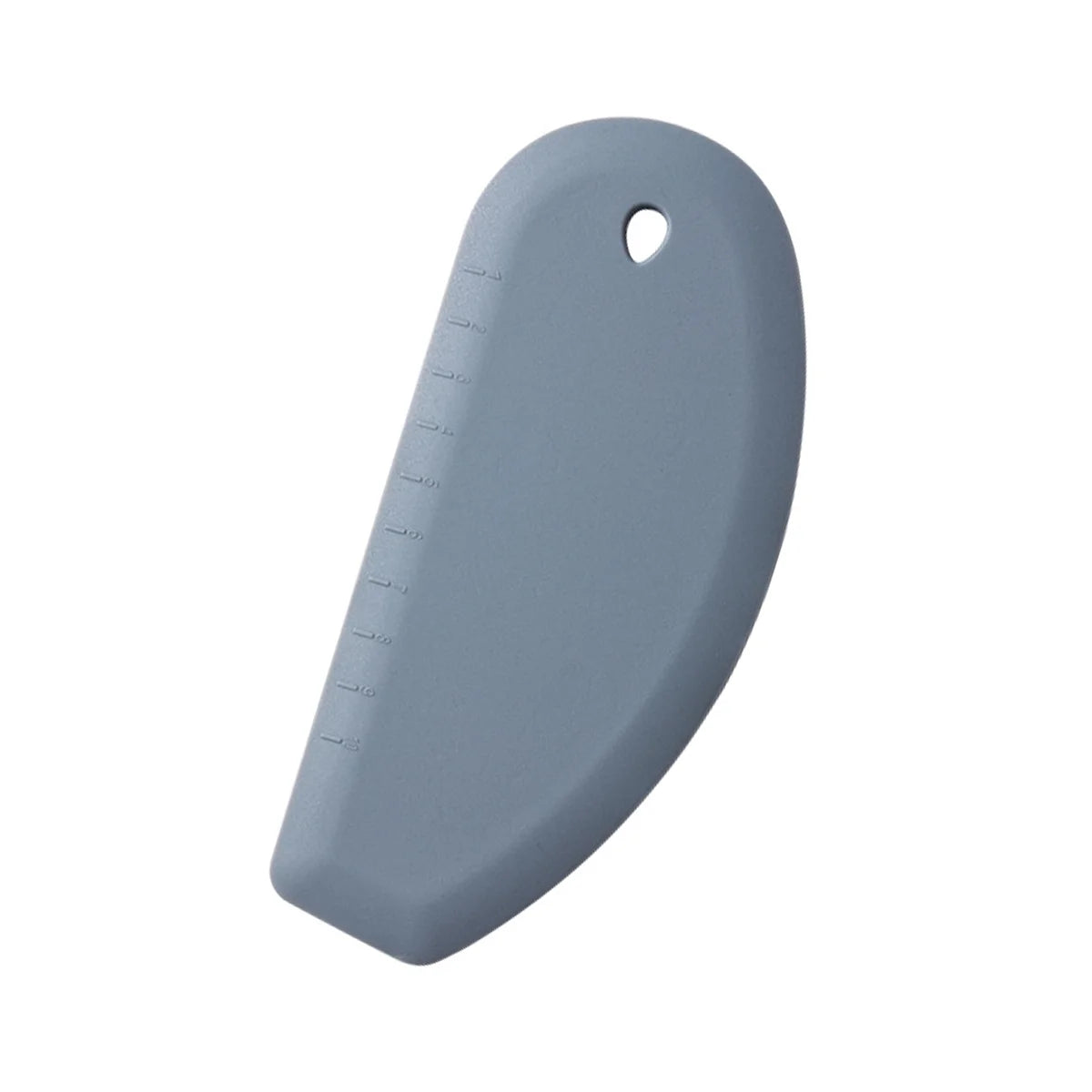 Silicone Dough Scraper, Bowl Scraper， Dough Cutter for Bread Dough Cake, Flexible Multipurpose Kitchen Pastry Cutter Tool Peaceful Pleasures Health and Wellness Grey