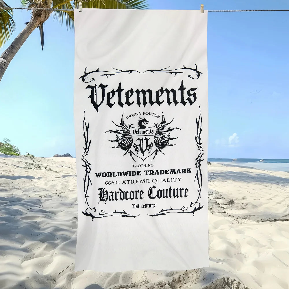Quick-Dry Large Beach Towel | Sports, Travel & Pool Towel Beach Towel Peaceful Pleasures Health and Wellness z4 STJ80x130CM