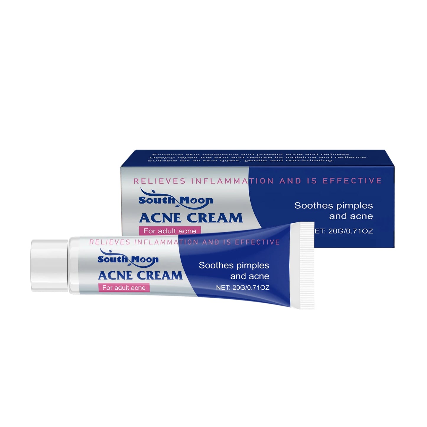 South Moon Anti-Acne Cream – Oil Control & Pore Minimizer 20g