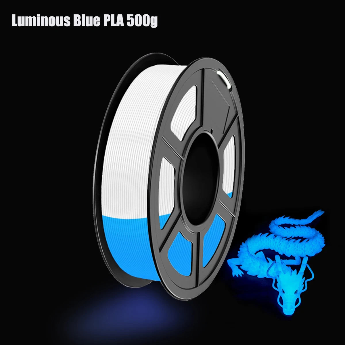 Glow in the Dark PLA Filament 1.75mm | ±0.02mm Accuracy