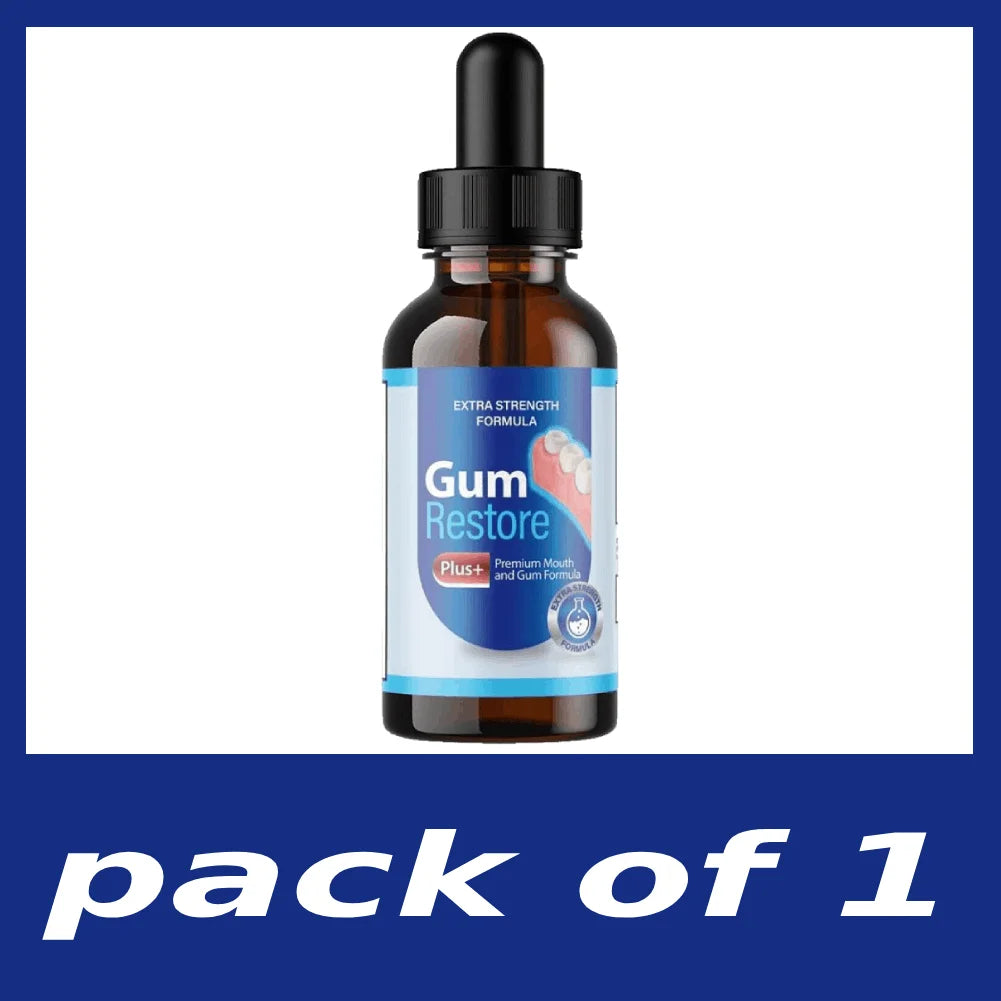 Gum Repair Drops 30ml – Soothe Sore Gums & Remove Tartar
