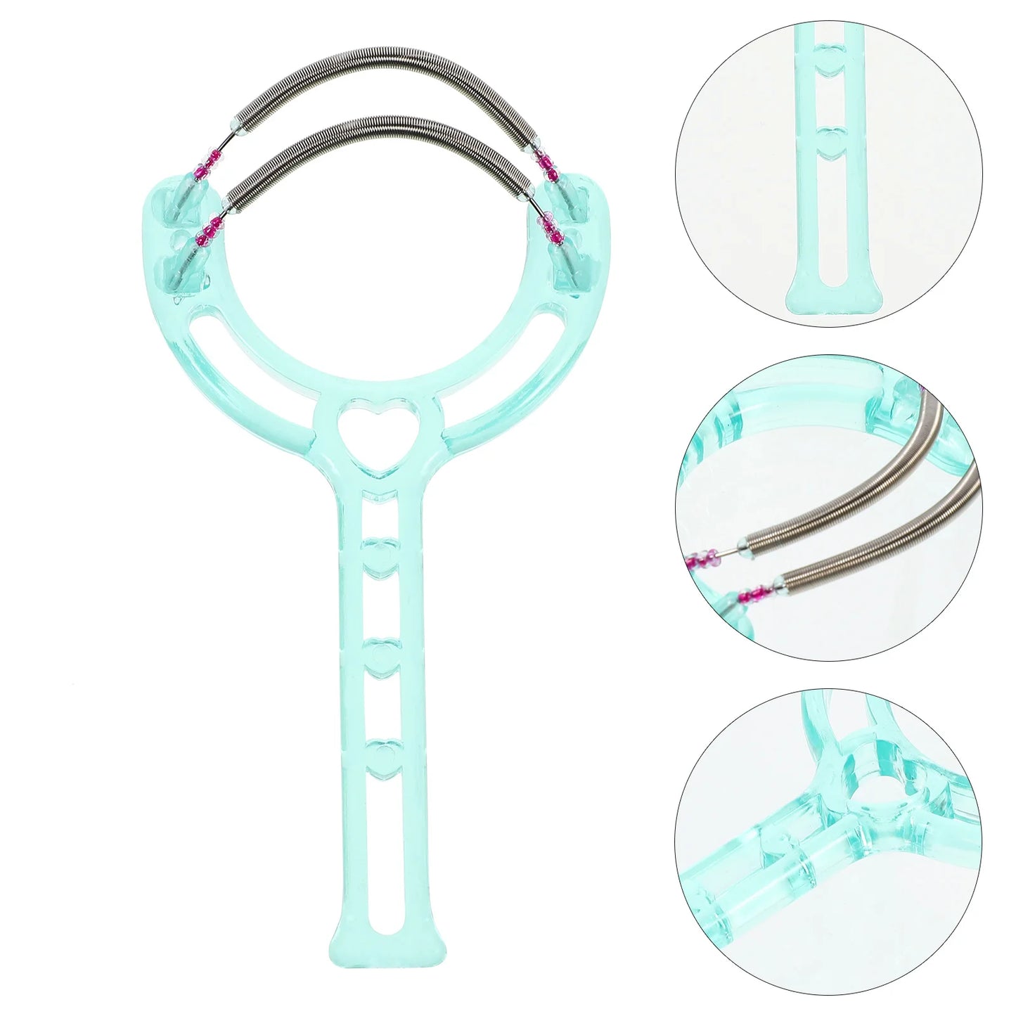 Spring Facial Hair Epilator – Portable Painless Hair Remover