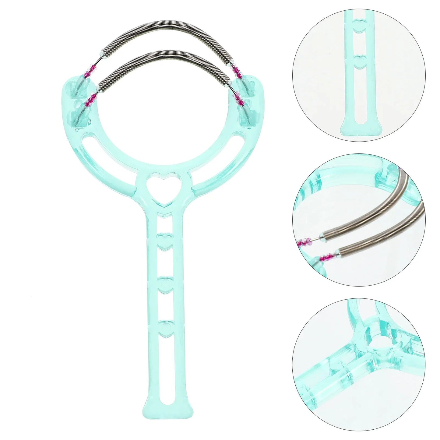 Spring Epilator Facial Hair Remover – Portable Root-Pull Tool