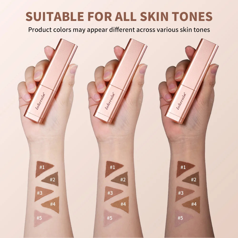 Lakerain Bronzer Cream Stick 3D Makeup Effect Improve Fine Lines Brightening & Grooming 2 IN 1 Bronzer Cream for All Skin Types Peaceful Pleasures Health and Wellness