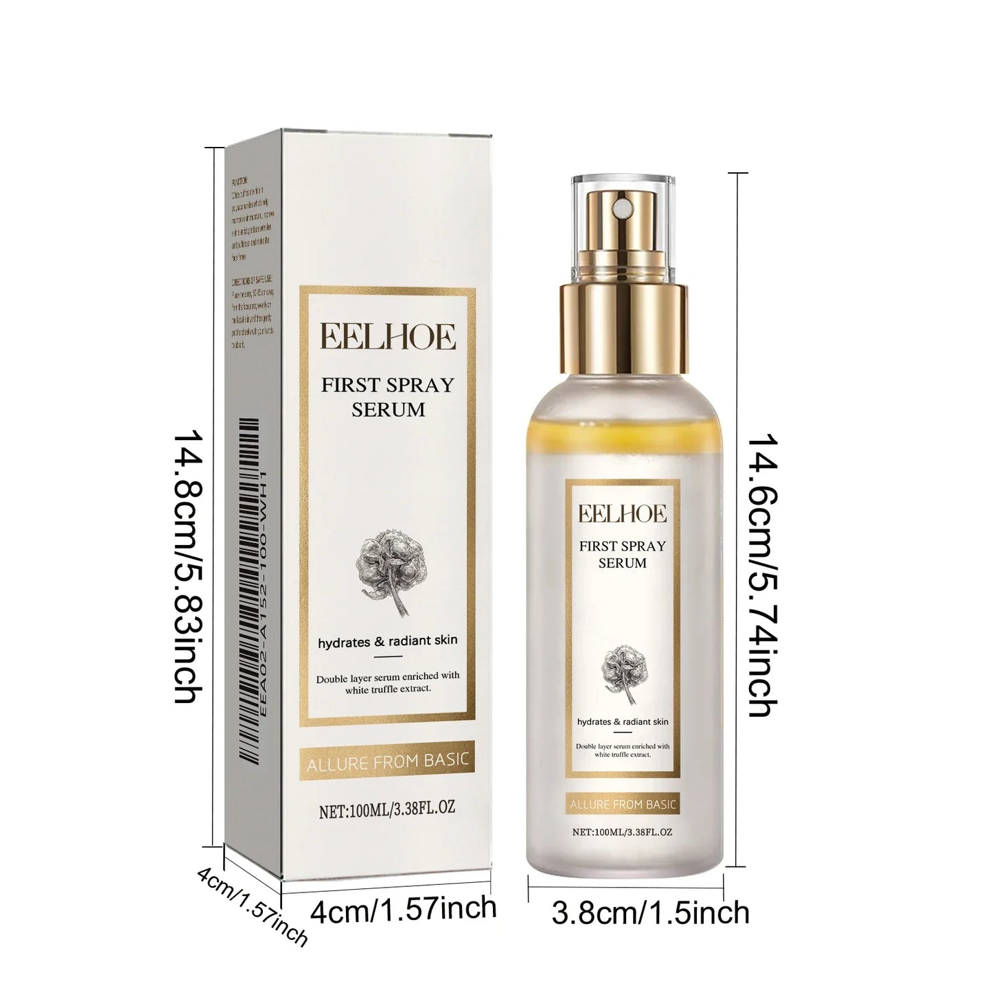Eelhoe White Truffle Face Mist – Hydrate, Brighten & Shrink Pores