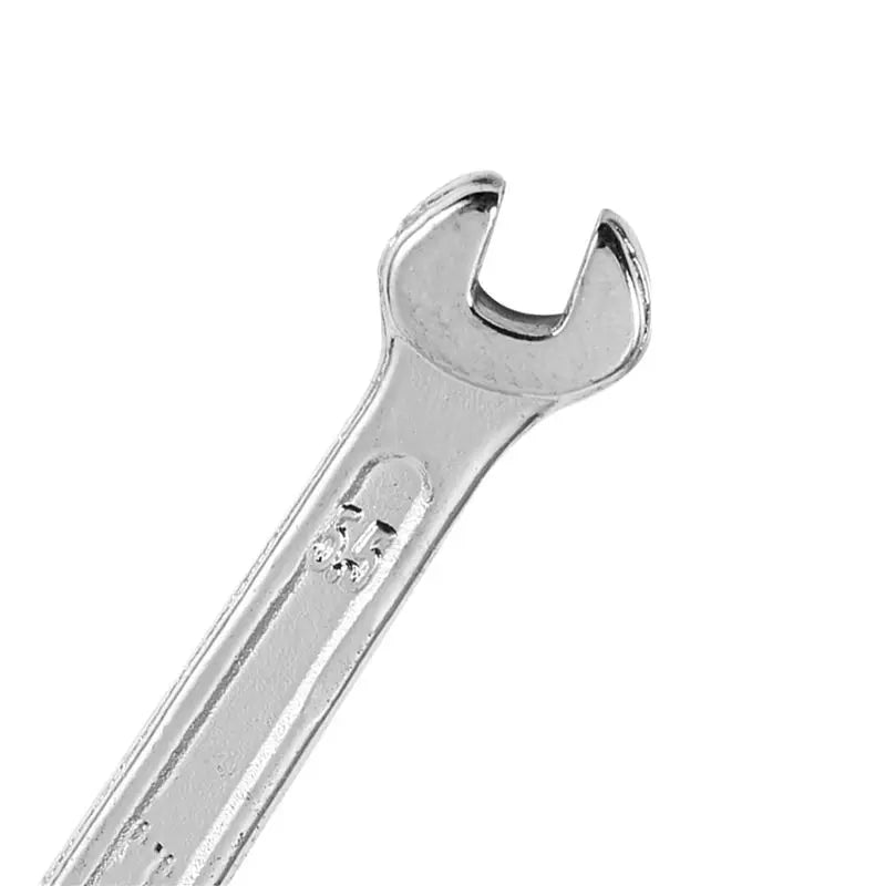 A36T-5X Silver Tone 5.5Mm X 7Mm U Shape Double Open-Ended Wrench Tool Peaceful Pleasures Health and Wellness