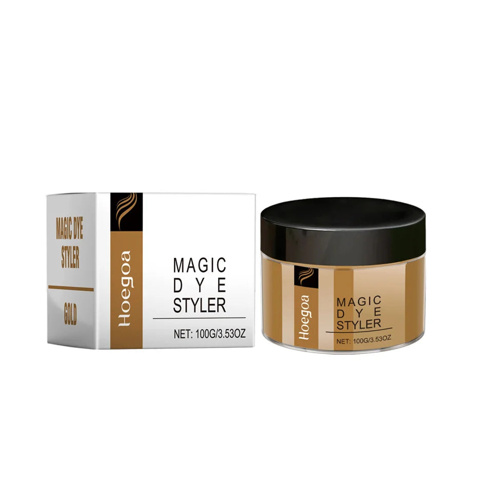 HOEGOA Hair Color Wax – 6 Shades Matte Nourishing Cream