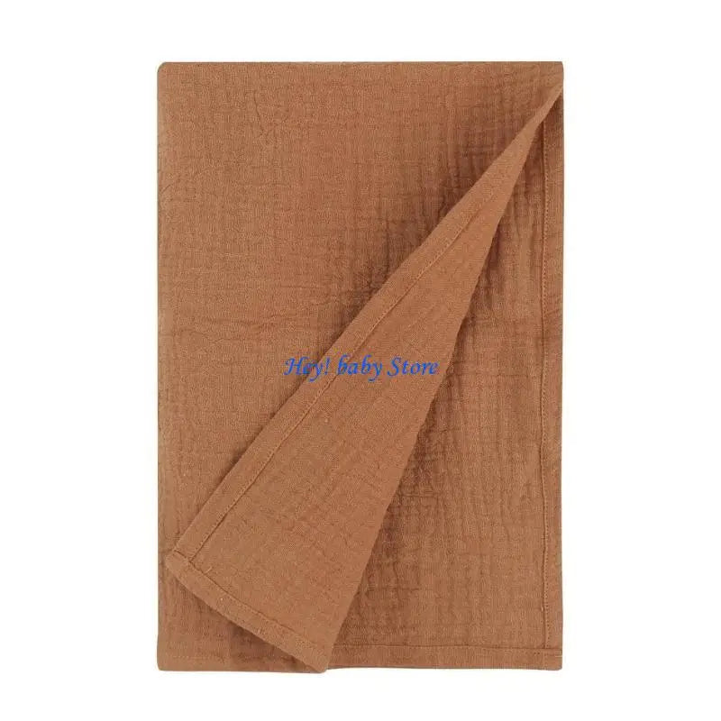 Muslin Swaddle Blanket Newborn | Soft Cotton Bamboo 33"