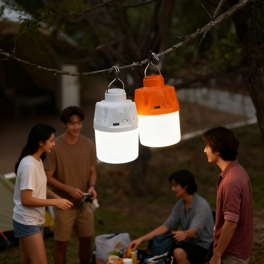Portable LED Camping Lantern – USB Rechargeable, 3 Modes LED Camping Lantern Oasis Select