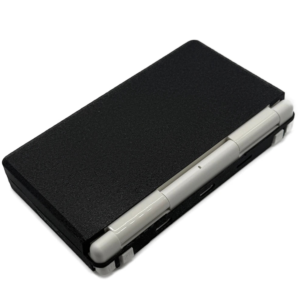 TPU Anti-Slip Flexible Protective Shell For Anbernic RG DS Console 3D Printed Protective Cover Fashionable And Simple Design Peaceful Pleasures Health and Wellness black