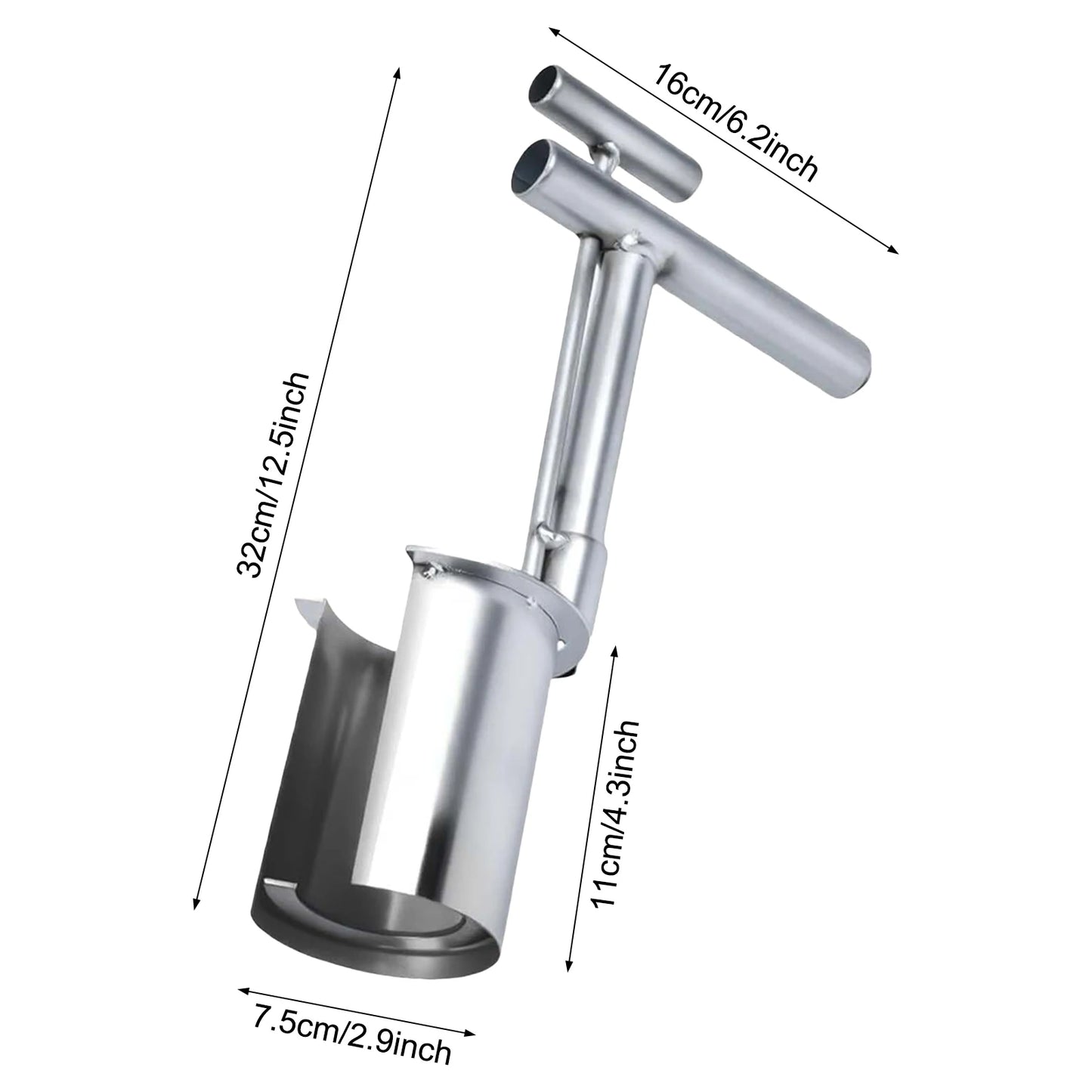 Aluminum Alloy Plant Transplanting Tool – Bulb & Seedling Transplanter