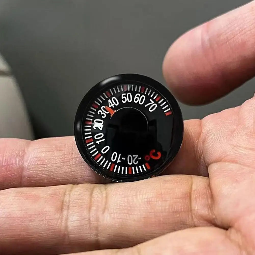 Mini Car Thermometer Hygrometer Portable Waterproof Vehicle Temperature Humidity Meter Auto Accessories Peaceful Pleasures Health and Wellness