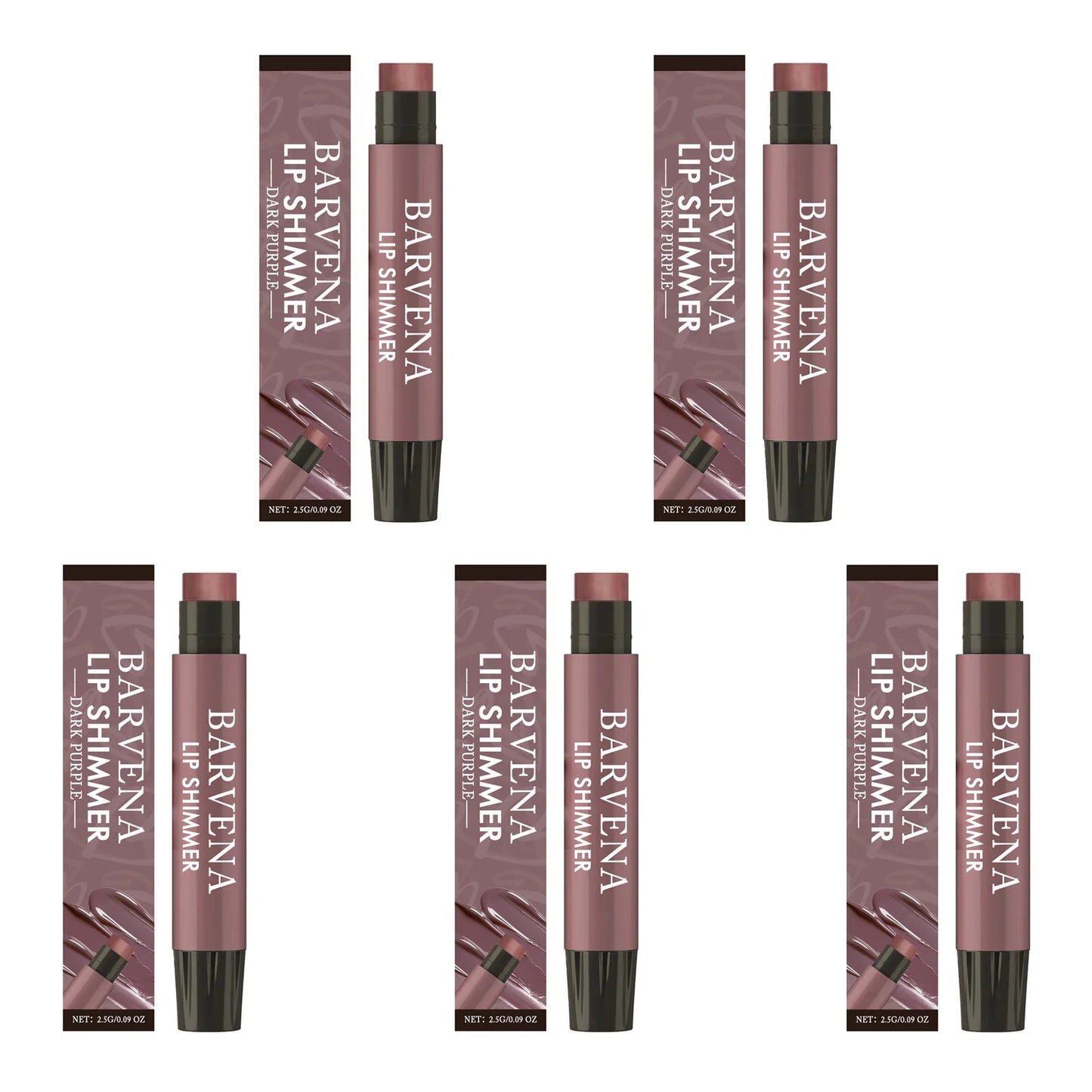 Dark Purple Tinted Lip Balm Stick | Shimmer & Hydration