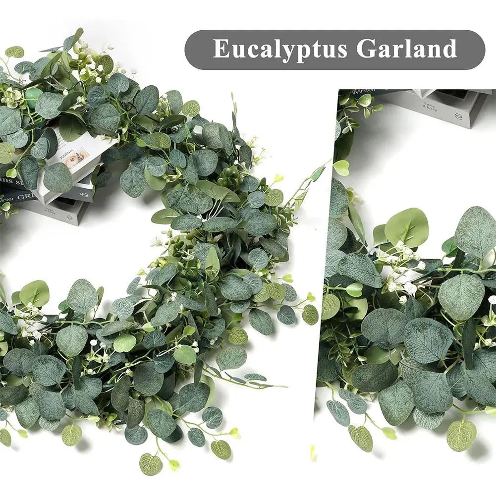 180cm Artificial Eucalyptus Garland | Baby Breath Hanging Vine