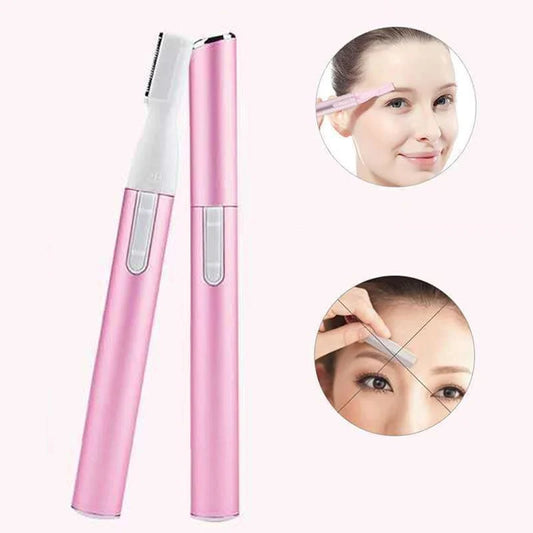 Electric Mini Eyebrow Trimmer Shaver Hair Removal Facial Neck Body Arms Legs Blur - Rechargeable Personal Grooming Kit Peaceful Pleasures Health and Wellness