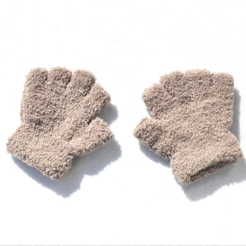 Baby Winter Mittens Plush Fleece Gloves for Toddlers 1-4Y