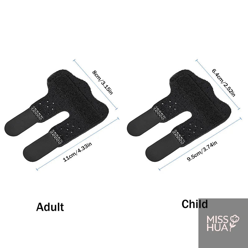 Adjustable Finger Splint Brace | Steel Plate Pain Relief Support