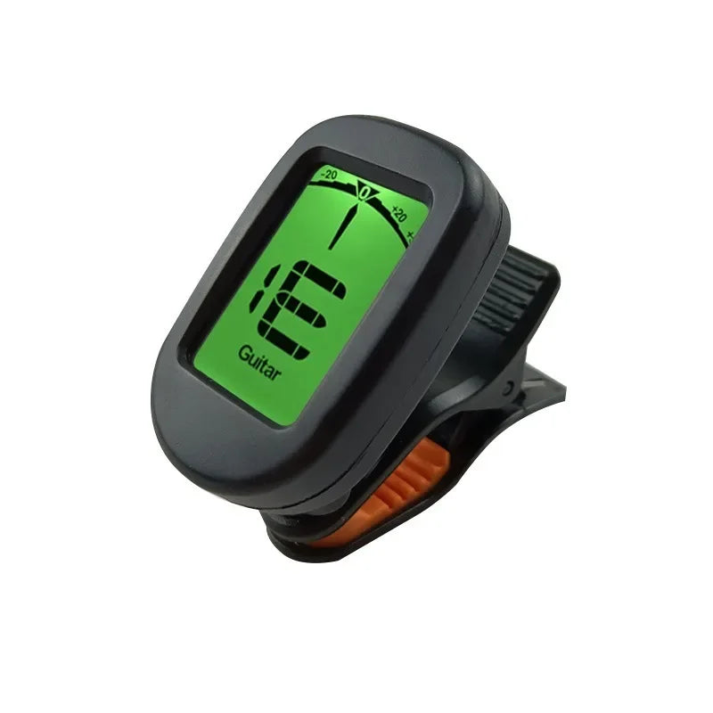 Professional Clip-on 360 Degree Acoustic Guitar Tuner LCD Screen