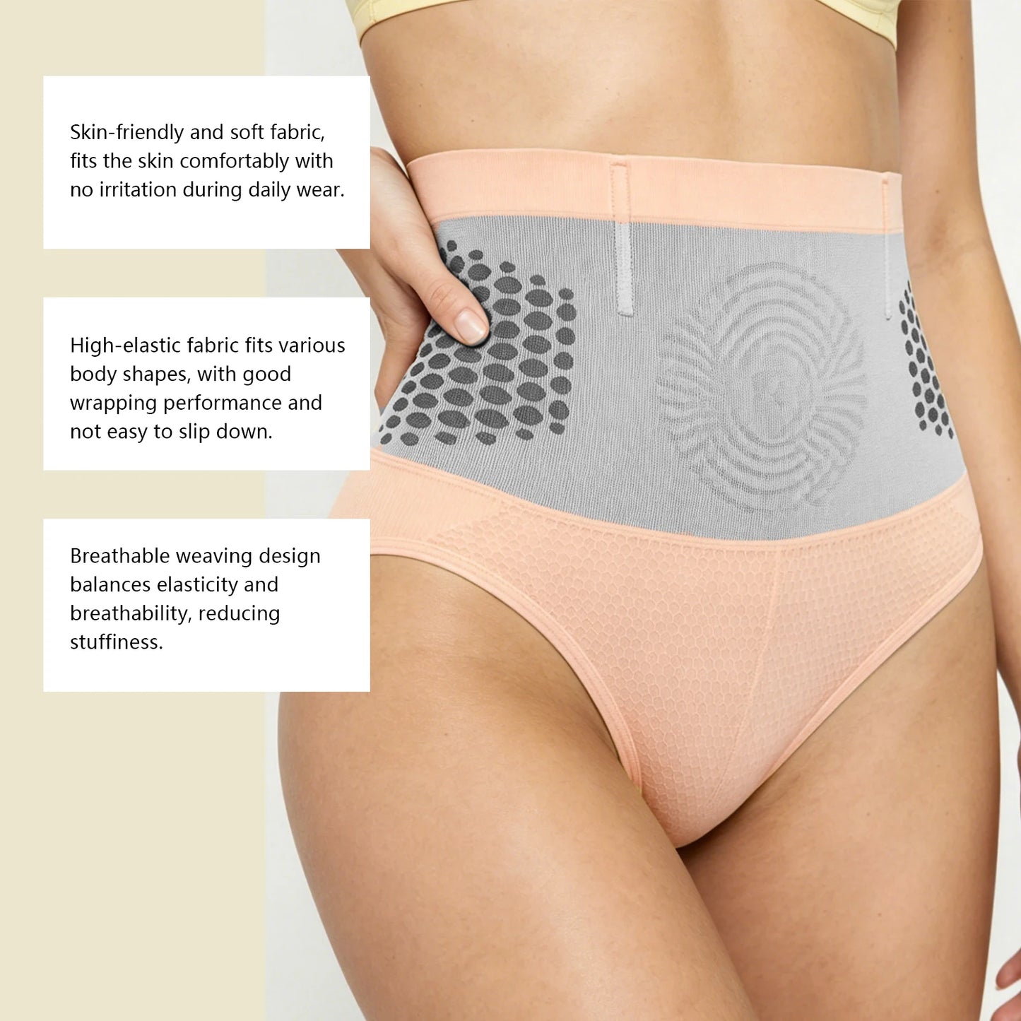 Seamless High Waist Tummy Control Panties S–4XL | Shaping Briefs