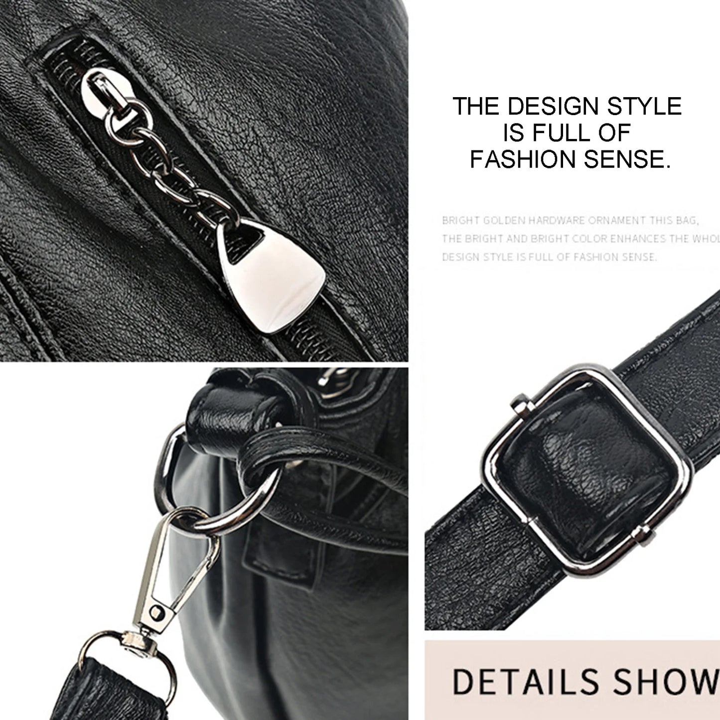 Women's Simple Shoulder Handbags Versatile Crossbody Bag with Portable Top Handle for Casual and Work Use Peaceful Pleasures Health and Wellness