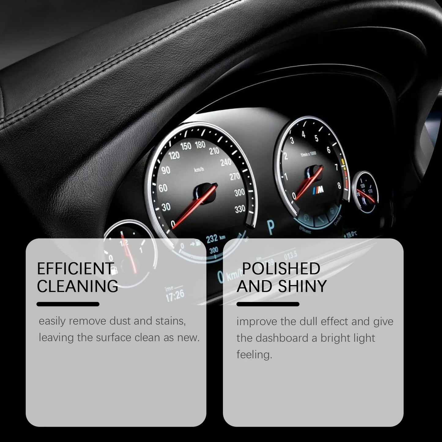 RAYHONG 100G Dashboard Polish – Remove Stains & Restore Shine