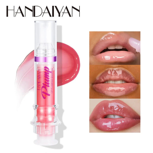 HANDAYAN 6-Color Lip Plumping Gloss – Honey Oil & Vitamin E Set Lip Plumping Gloss Oasis Select