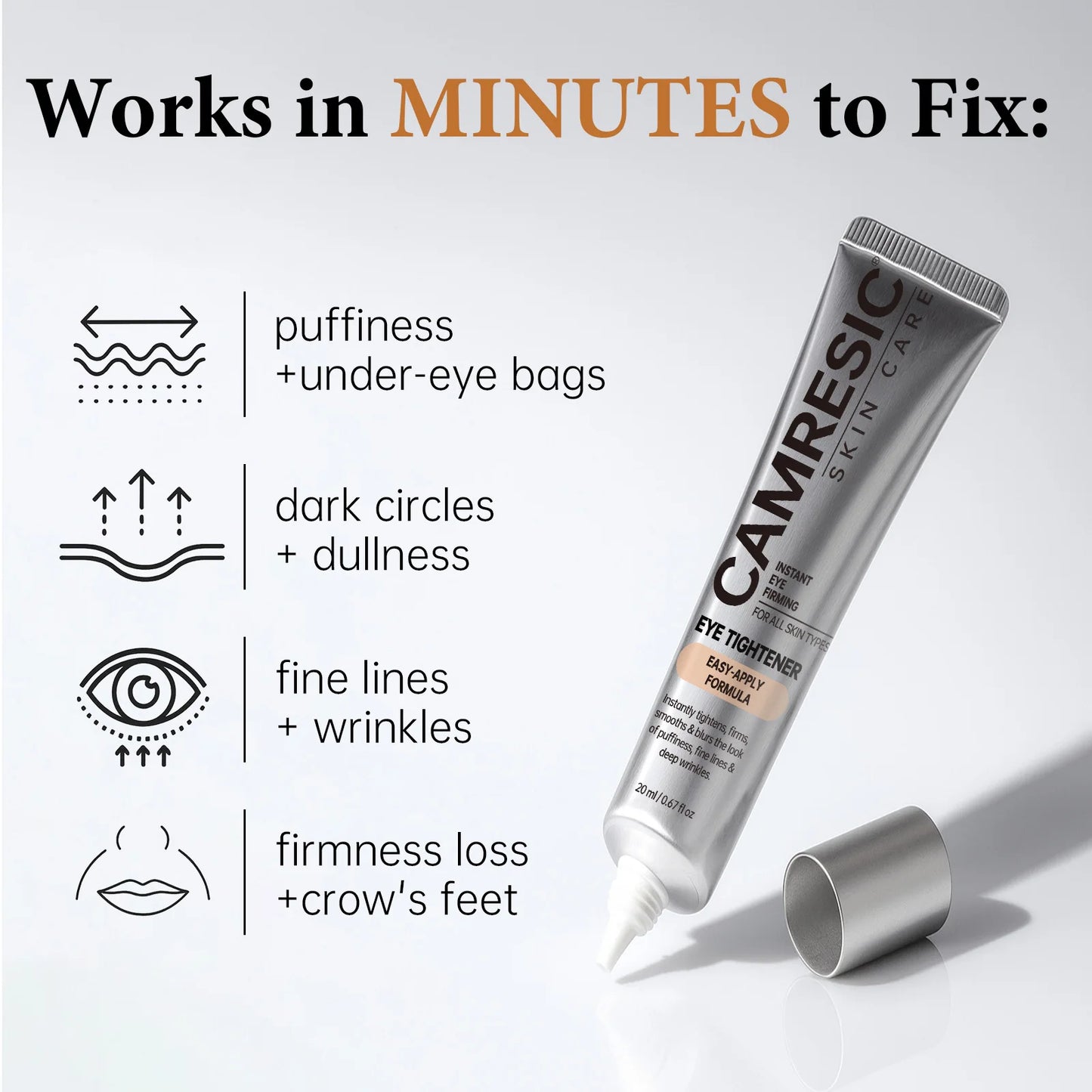 Instant Firming Eye Cream – Dark Circles & Puffiness