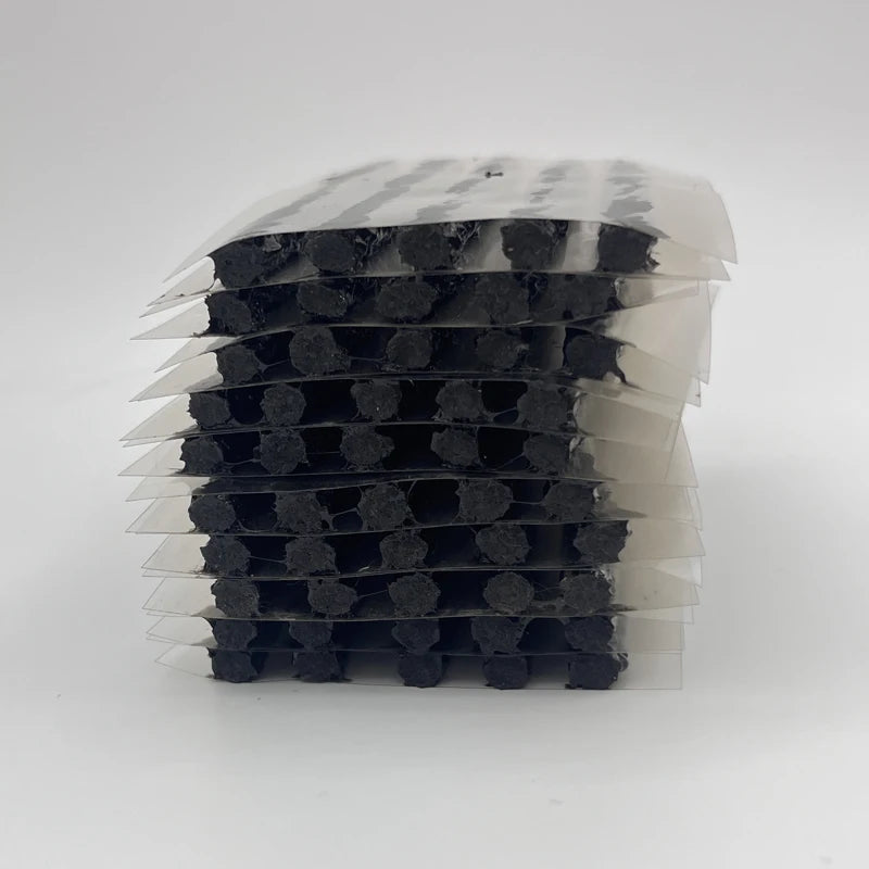 6mm Tubeless Tire Repair Strips 50pcs | Car & Motorcycle Plug Kit