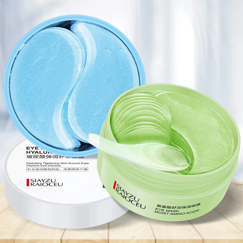 60pc Hyaluronic Acid Collagen Eye Masks – Dark Circles & Bags