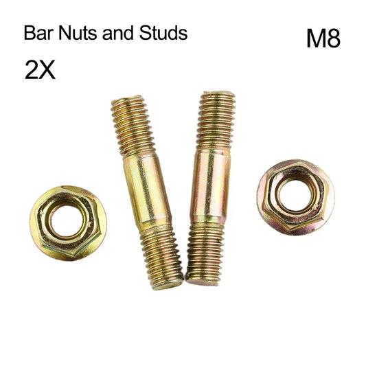 M8 Bar Nuts & Studs for Baumr-Ag SX62 62cc Chainsaw – 4pcs Chainsaw Replacement Parts Oasis Select China Mainland
