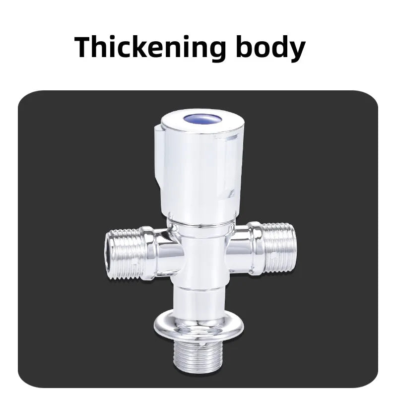 Plastic Angle Stop Valve G1/2 – Toilet & Sink Shut-Off
