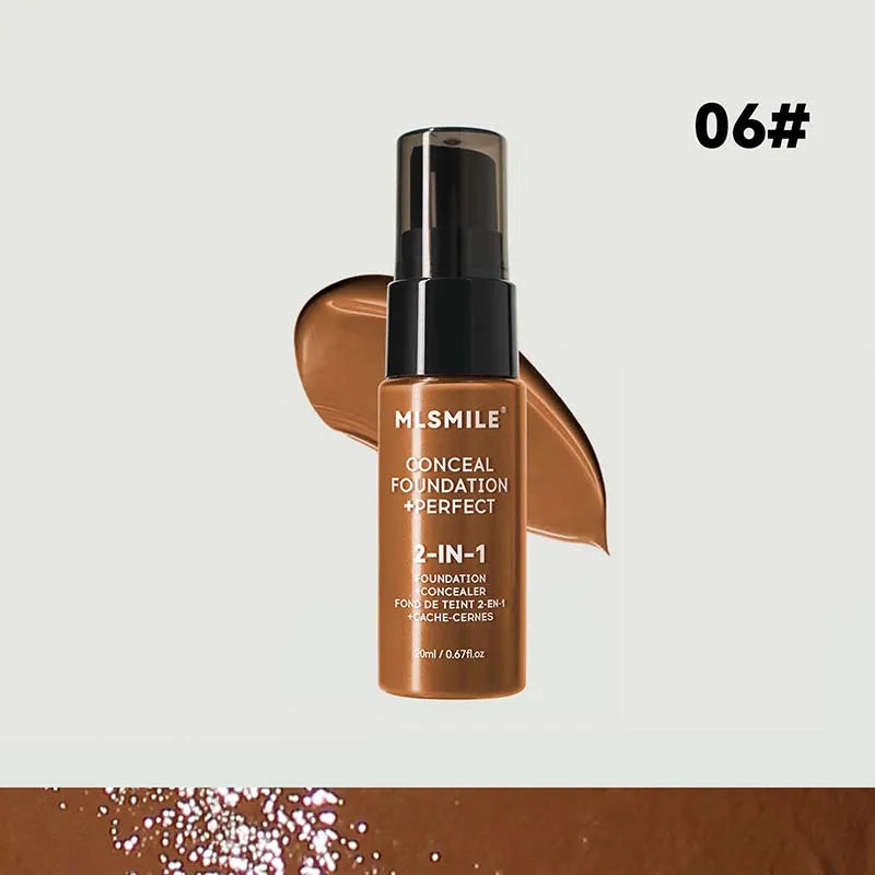 Matte BB Cream Foundation – Full Coverage Oil-Control Waterproof