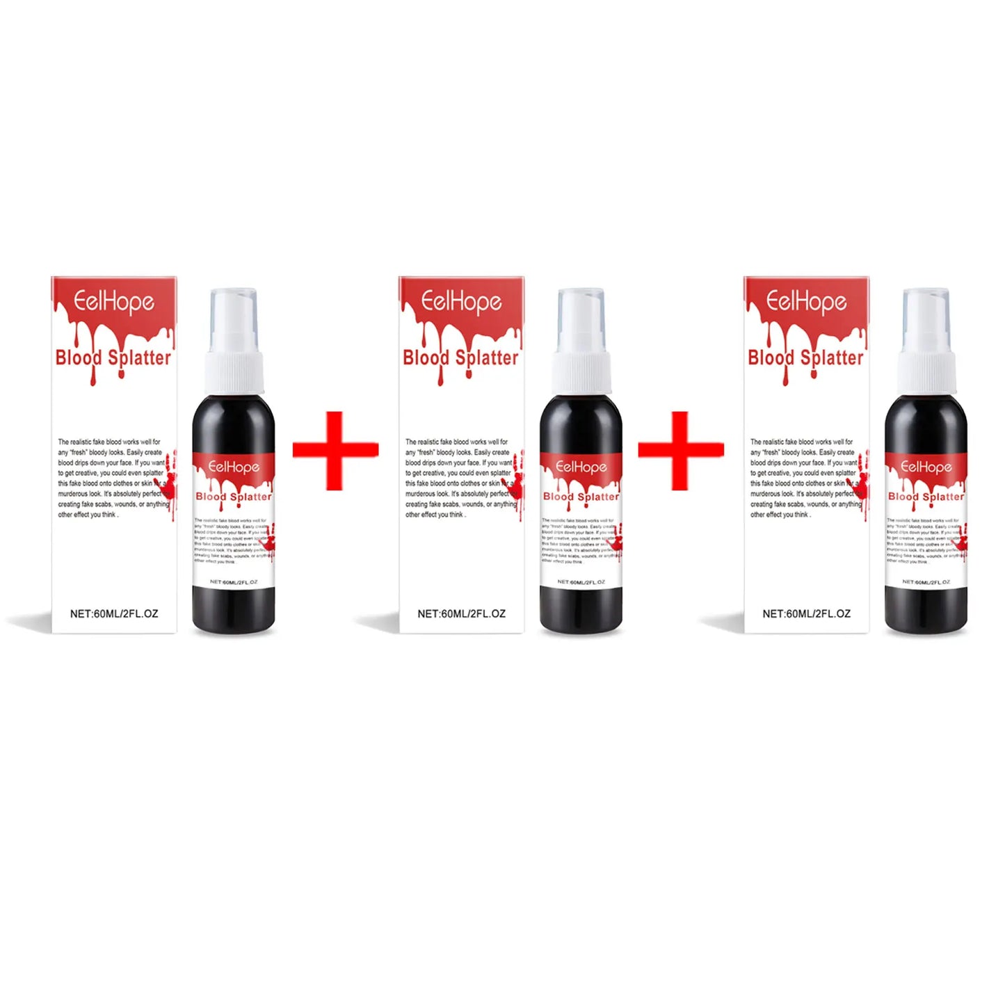 Halloween Fake Blood Spray – Zombie Vampire Wound Makeup