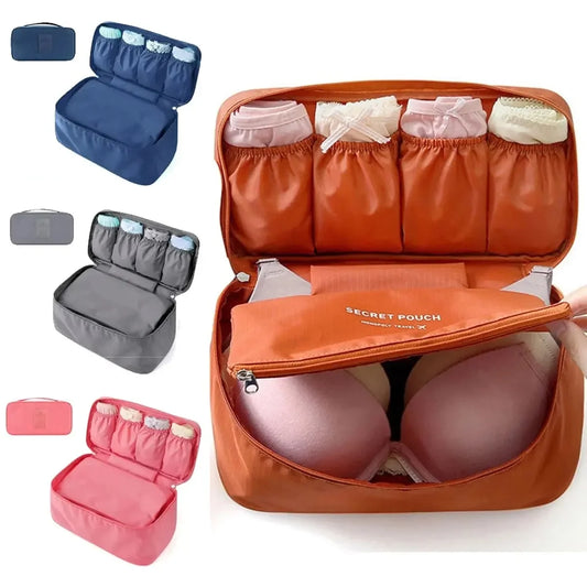 Portable Travel Organizer Bag – Bra, Underwear & Cosmetic Case Travel Organizer Bag Peaceful Pleasures Health and Wellness