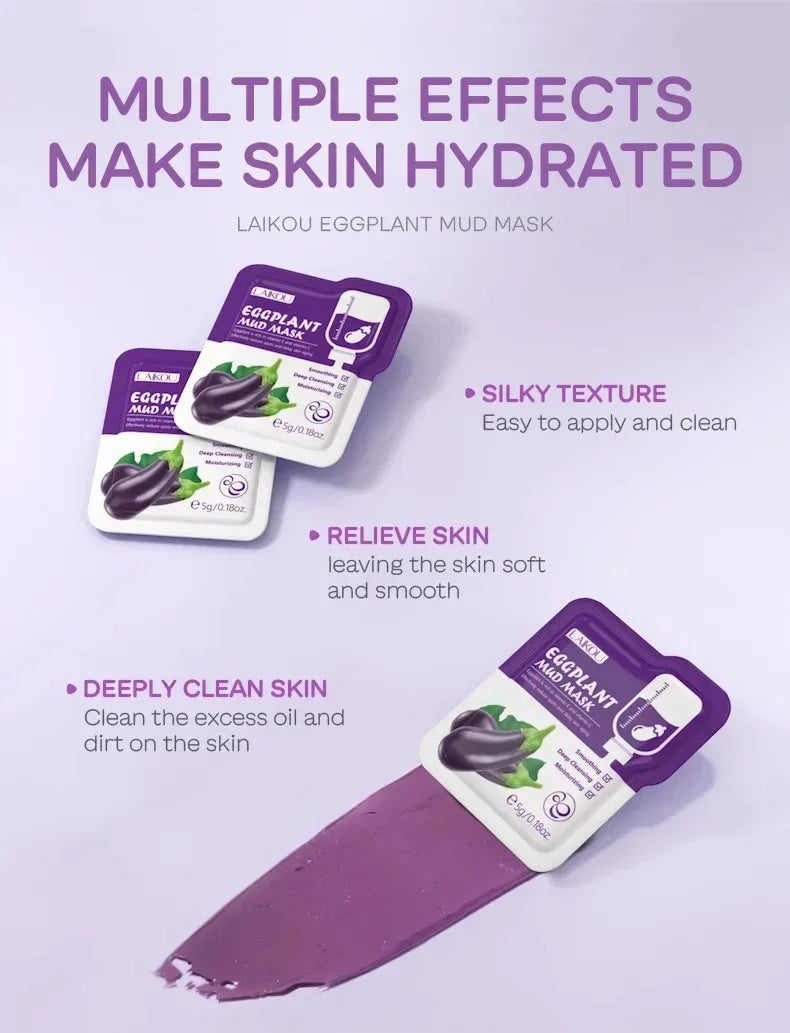 LAIKOU Sleeping Face Mask – Hydrating & Nourishing 5pk Peaceful Pleasures Health and Wellness