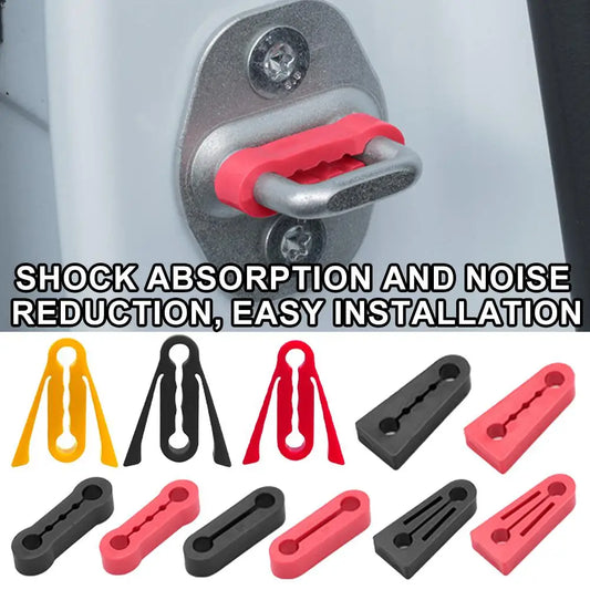 Silicone Car Door Lock Buffer Cushion – Noise & Shock Absorber Door Lock Buffer Pad Oasis Select