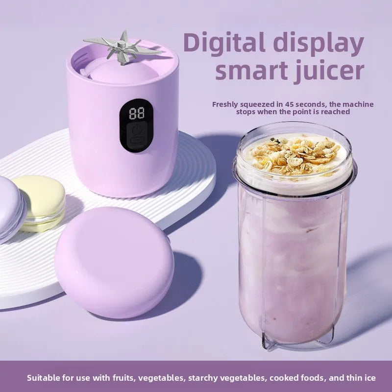 Portable Rechargeable Blender – Electric Juicer & Ice Crusher