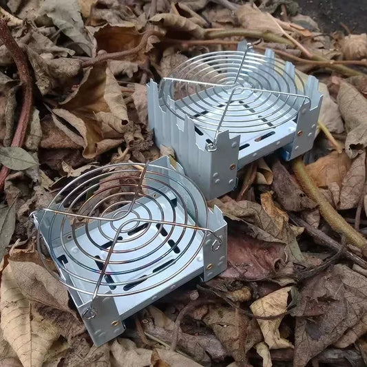 Portable Folding Alcohol Stove for Camping & Outdoor Cooking Folding Camp Stove Peaceful Pleasures Health and Wellness