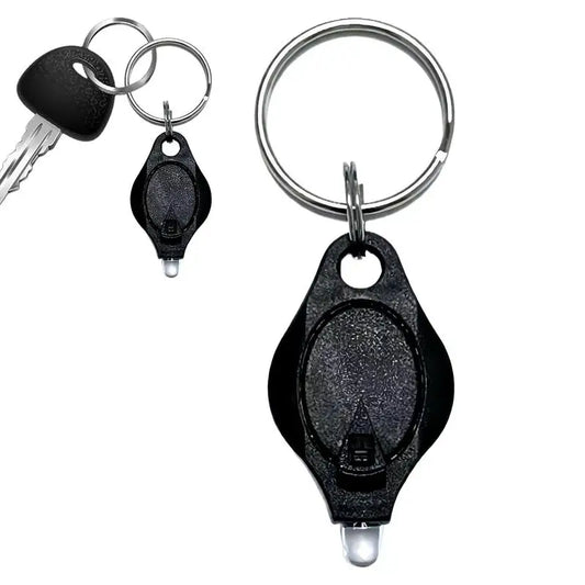 Mini LED UV Keychain Light | Portable Detector for Bags & Keys LED Keychain Light Peaceful Pleasures Health and Wellness