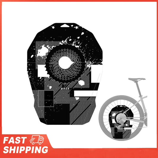 Protection Oil-proof Board Bike Washing Cover Disc Brake Maintenance Peaceful Pleasures Health and Wellness