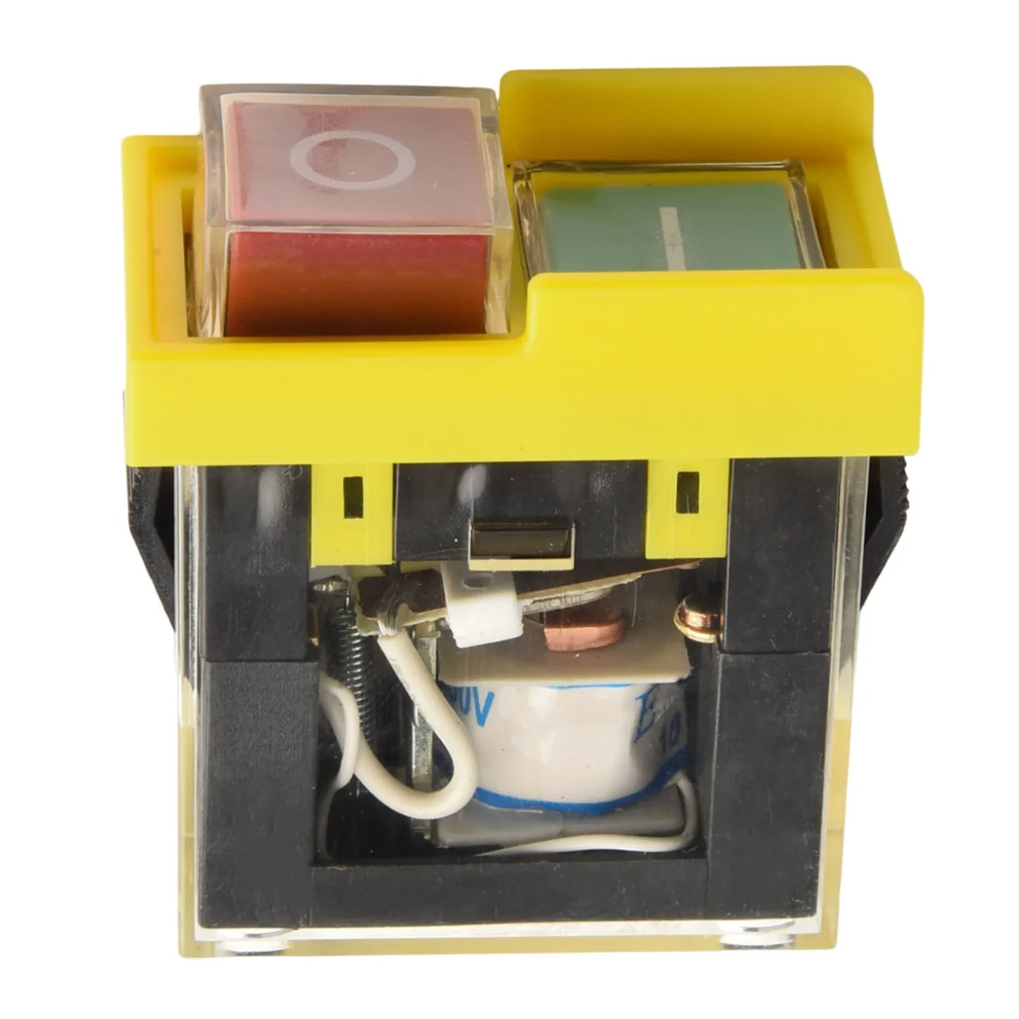 KJD6 Electromagnetic Switch AC250V 6A Waterproof 2-Button Safety