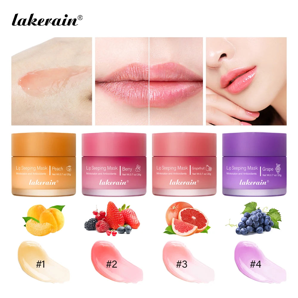 20g Moisturizing Lip Mask Night Sleeping Lips Care Maintenance Fades Lip Lines Relieves Lipitis Lip Care Products Peaceful Pleasures Health and Wellness