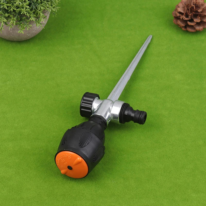 Nozzle 360 Degree Rotating Automatic Sprinkler For Garden Large Area Lawn Landscaping Agricultural Irrigation And Spraying Peaceful Pleasures Health and Wellness