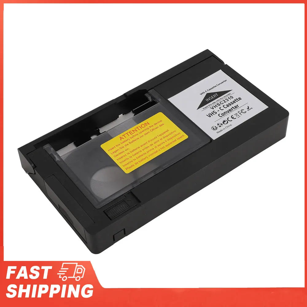 Cassette Converter Simple Playback Recording Camcorders Adapter Easy