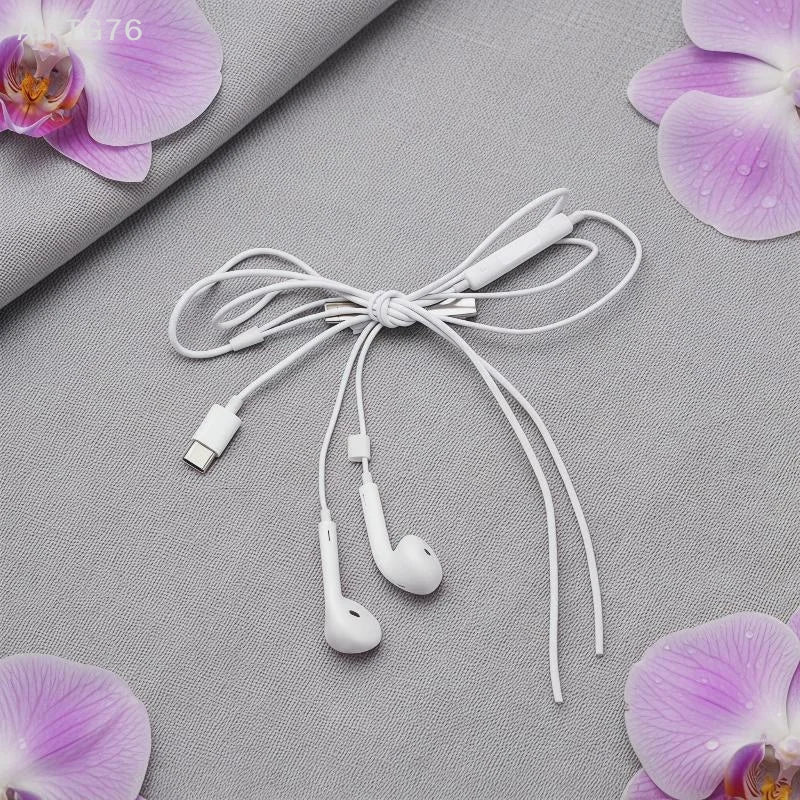 Y2K Headphone Wire Bow Hair Clip – Punk Style Women & Girls