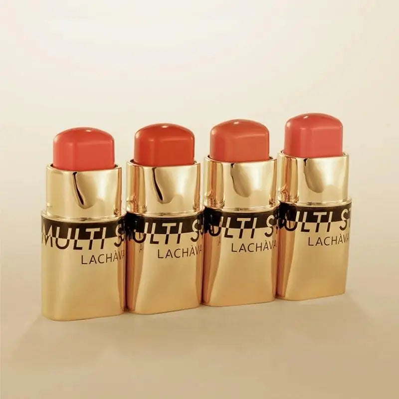 QiBest 3-in-1 Waterproof Blush Stick – Lips, Face & Eyes