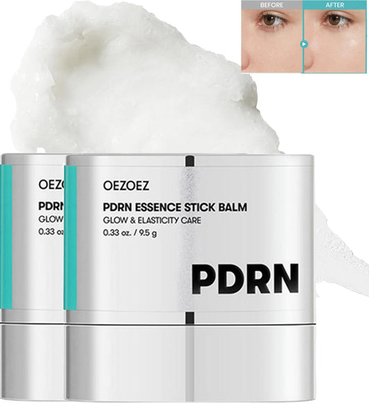 PDRN Essence Stick Balm With Collagen Nicotinamide for Eye,Face & Neck,Hydrating Smooths Fine Lines Boosts Elasticity Skin Care Peaceful Pleasures Health and Wellness