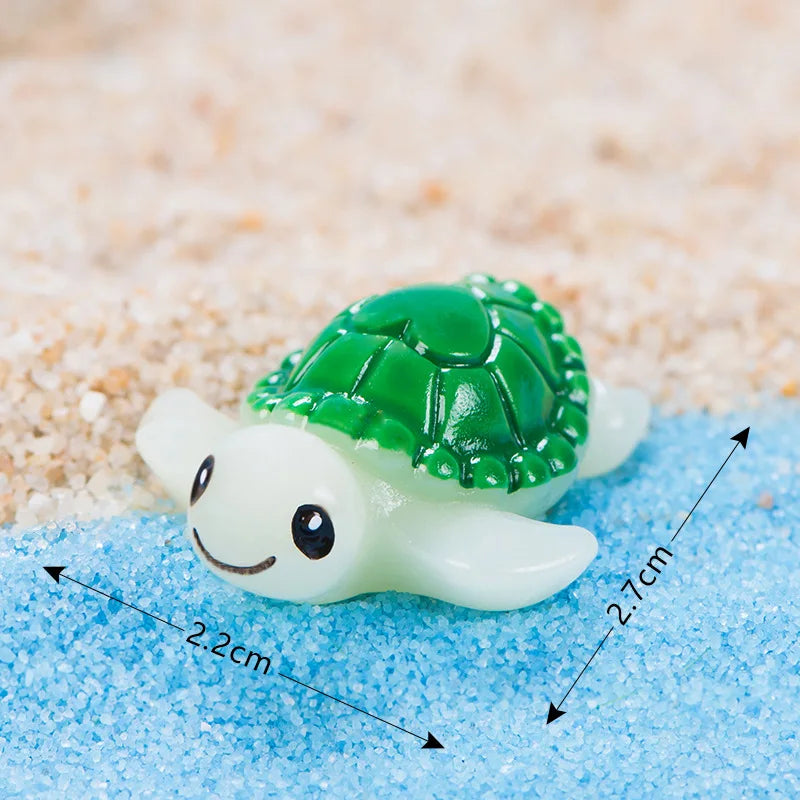 Mini Ocean Resin Animals Tiny Sea Animals Figurines Marine Miniature Animals Aquarium Ornaments Home Decorations fairy garden Peaceful Pleasures Health and Wellness 16