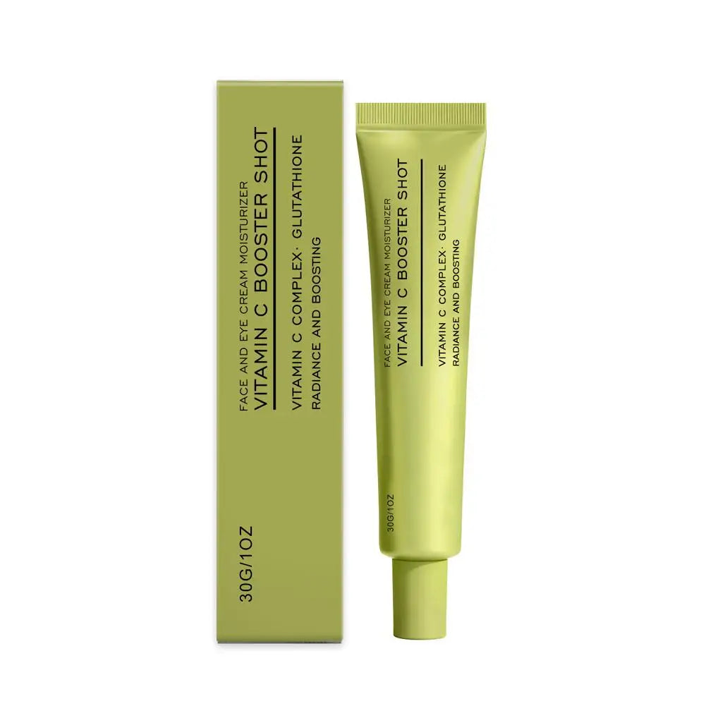Vitamin C Booster Shot Face Cream With Glutathione And Niacinamide For Dark Spot Care,Improves Fine Lines,Korean Glass Skin Care Peaceful Pleasures Health and Wellness 1pcs